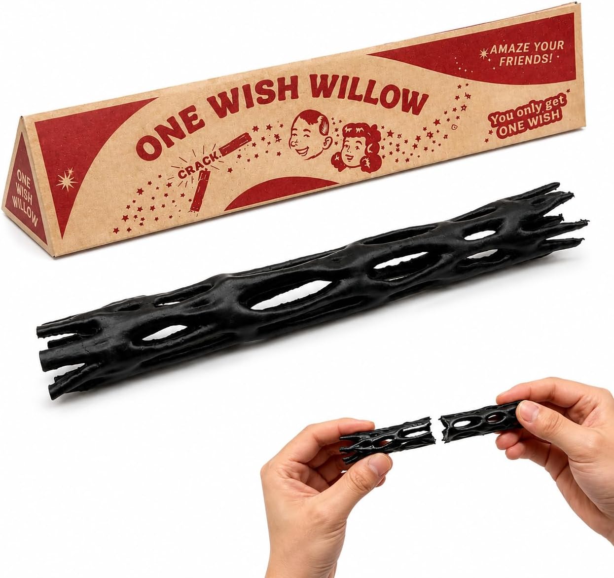 One Wish Willow — 3D Printed Wish-Making Snap Stick